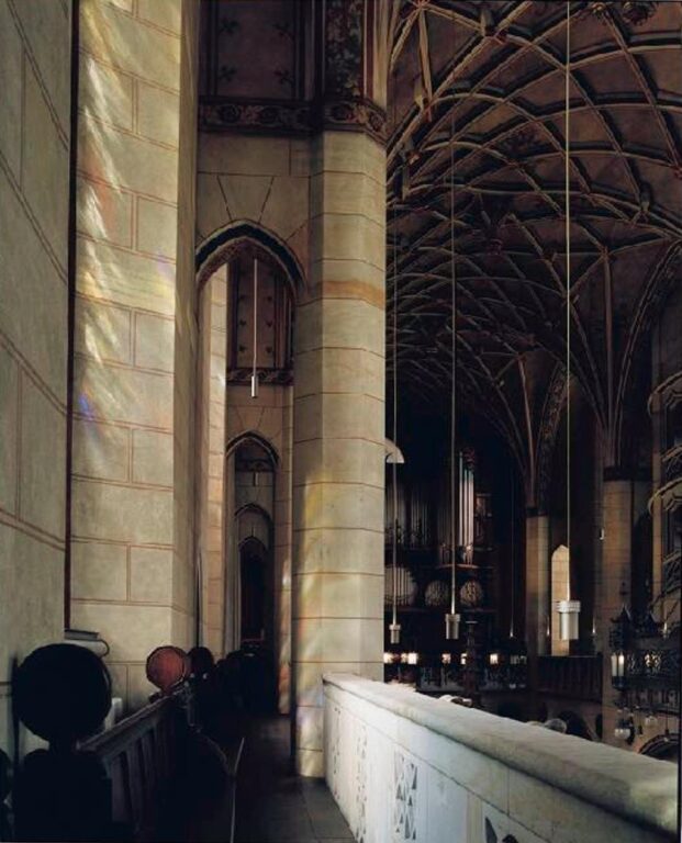 Lichter IV (Schlosskirche Wittenberg) - Margret Hoppe 