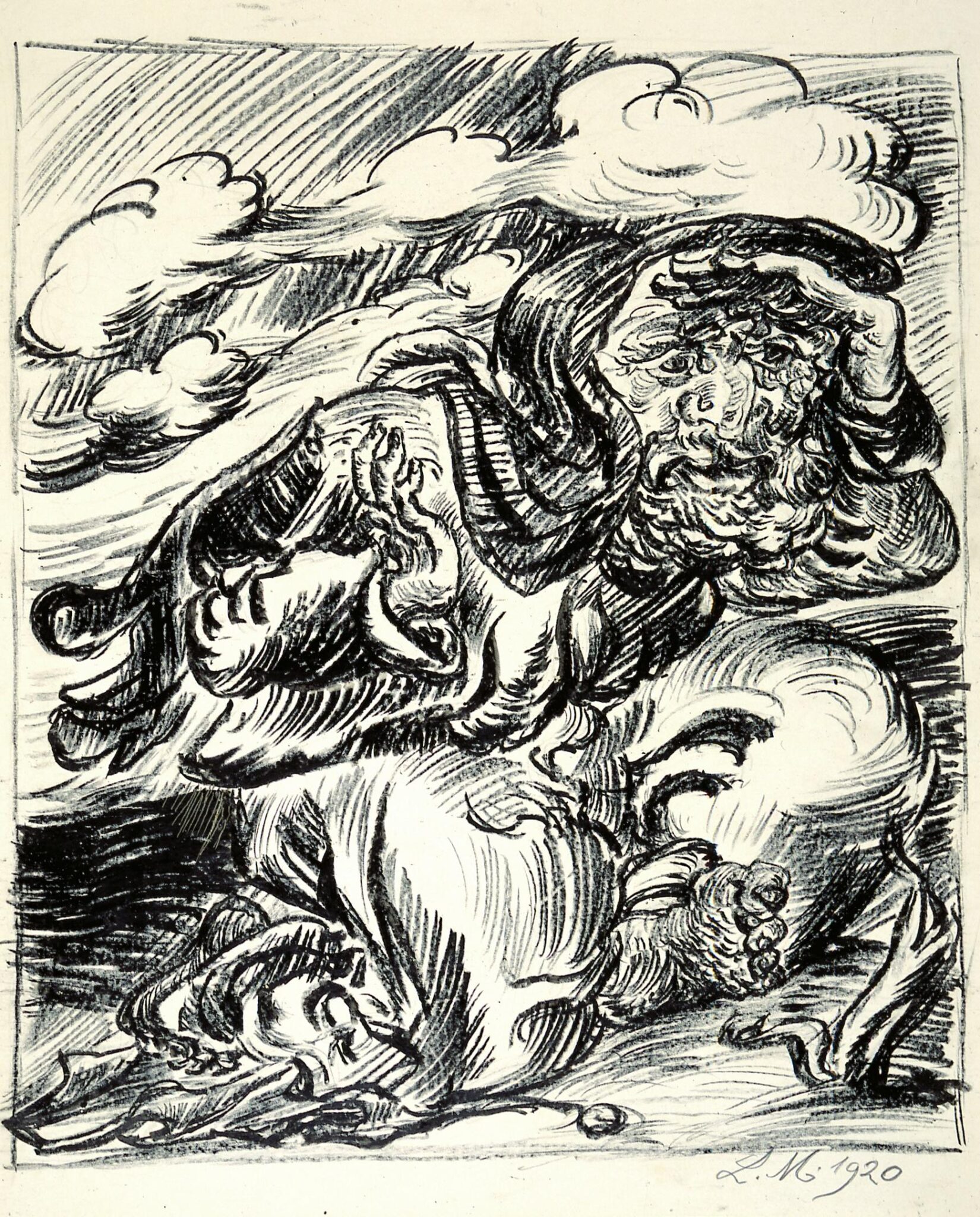 Prophet - Ludwig Meidner 