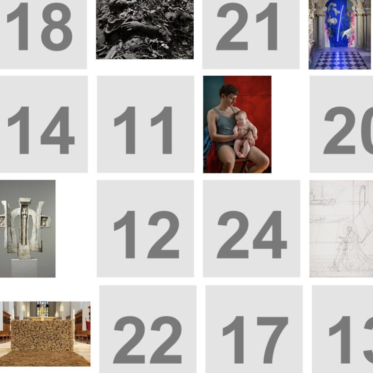 Adventskalender 2025: Lichtblitze, Umwege & Heilige – 24 zeitgenössische Positionen zu christlichen Themen. - Anna Franziska Schwarzbach, Bernd Stöcker, Berndt Wilde, Danny Linwerk, Denise Richardt, Hans-Georg Wagner, Harald Metzkes, Henry Stöcker, Johannes Heisig, Jürgen Köhler, Katerina Belkina, Klaus Hack, Klaus Killisch, Klaus Süß, Kurt Buchwald, Madeleine  Dietz, Maja Drachsel, Michael Triegel, Sylvia Hagen, Ulrich Lindner, Volker Henze, Werner Mally, Winfried Muthesius 