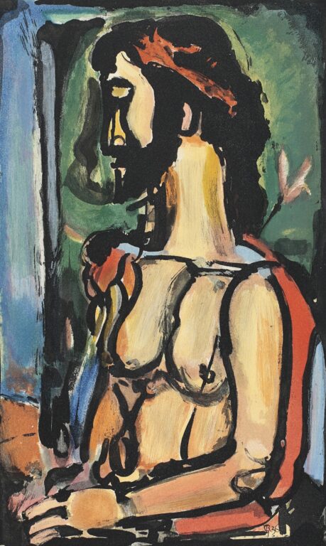Christus (im Profil) - Georges Rouault 