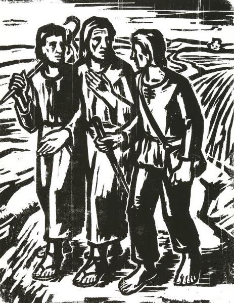 Emmaus-Jünger I - Paul Sinkwitz 