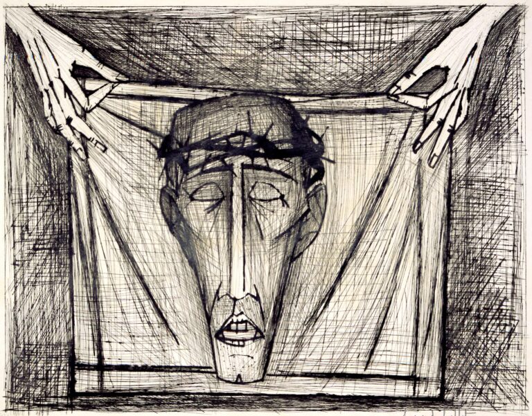 Saint Face (Das Schweißtuch der Hl. Veronika) - Bernard Buffet 