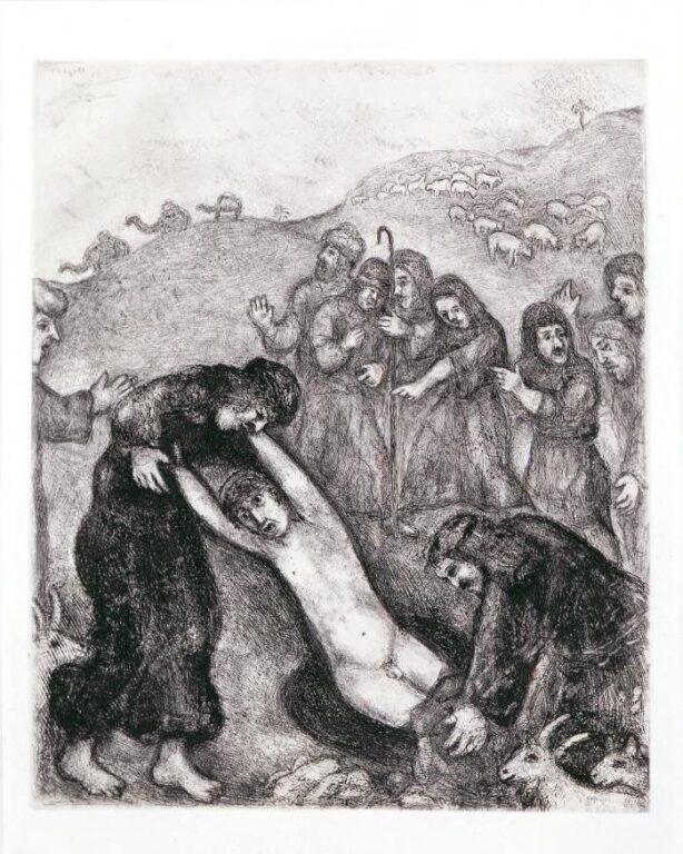 Joseph und seine Brüder (Mappe „Bible“) - Marc Chagall 