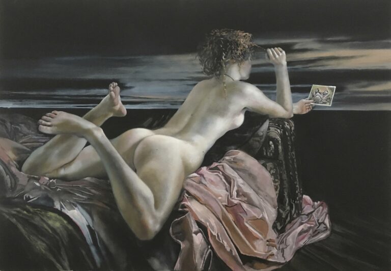 WV-Nr. 1633: Atelierbild Boucher, Odalisque - Henning von Gierke 