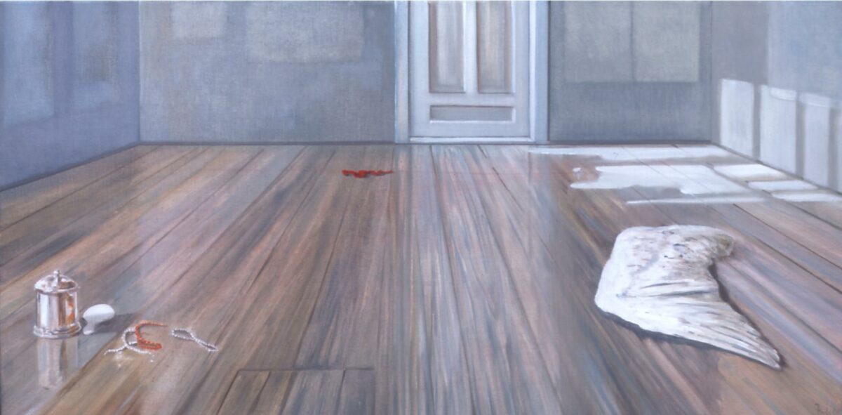 WV-Nr. 1103: Interieur mit Flügel - Henning von Gierke 
