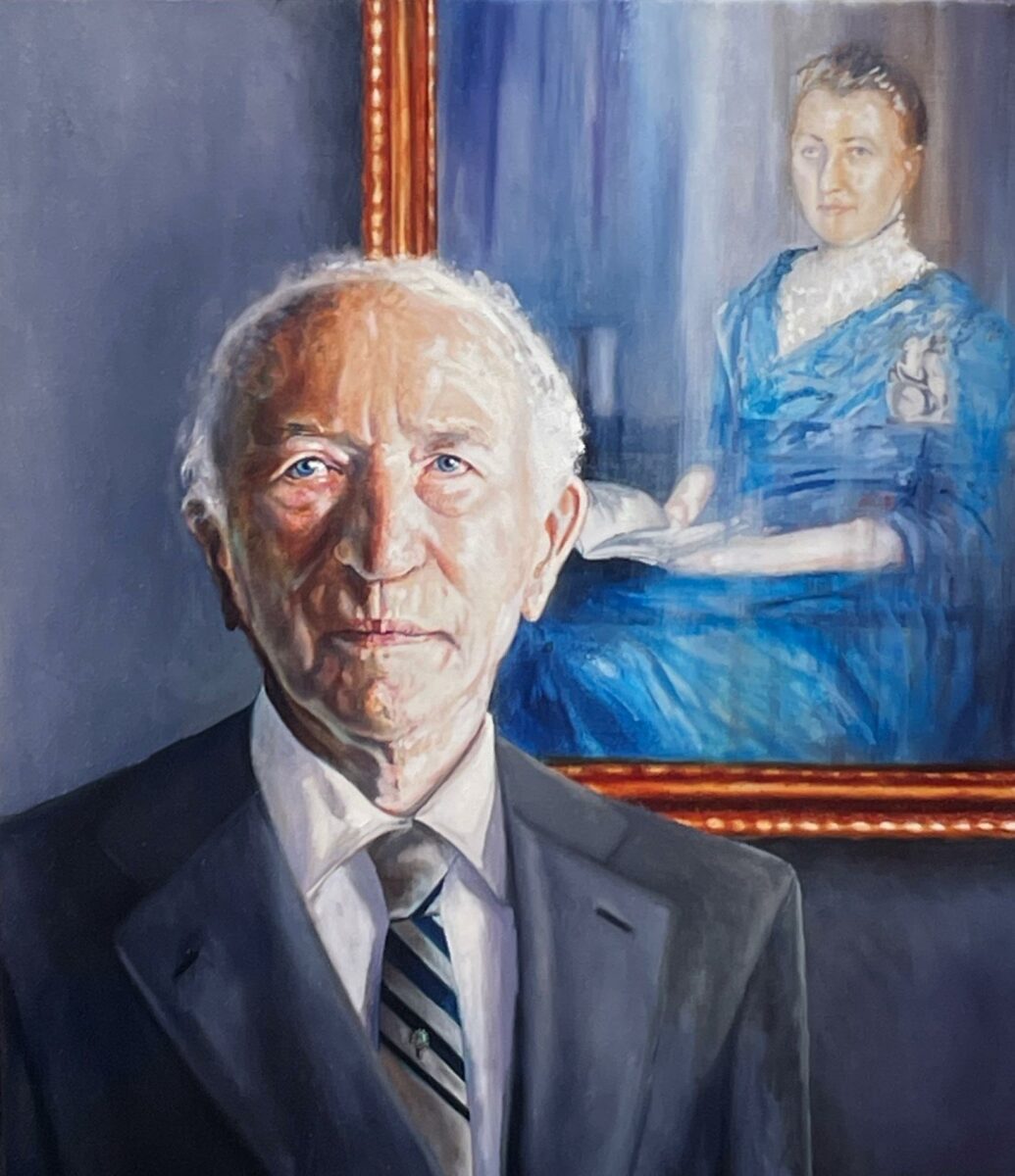 WV-Nr. 1060: Portrait eines 90-Jährigen - Henning von Gierke 