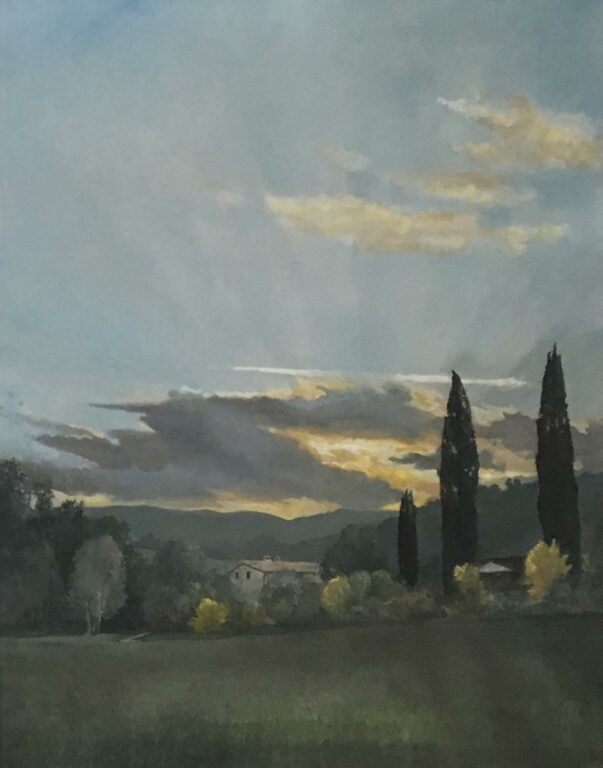 WV-Nr. 1645: La Gioia Blick nach Westen - Henning von Gierke 