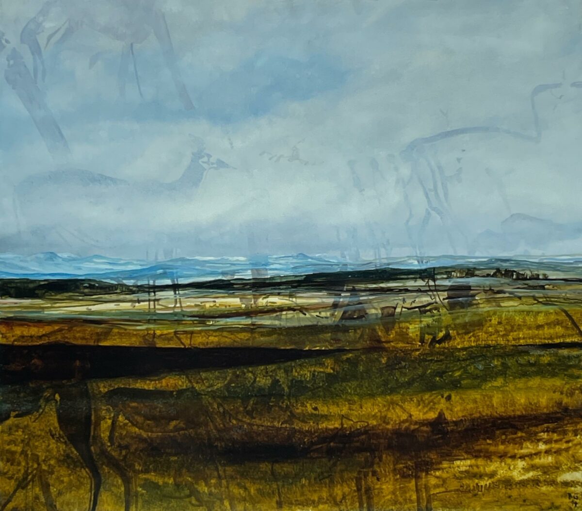 WV-Nr. 0753: Landschaft mit Vergangenheit I - Henning von Gierke 