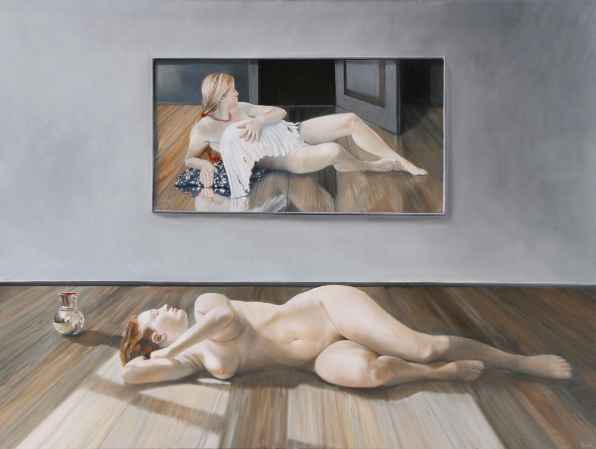 WV-Nr. 1225: Venus und Psyche (Bilderzyklus Spiegelungen) - Henning von Gierke 