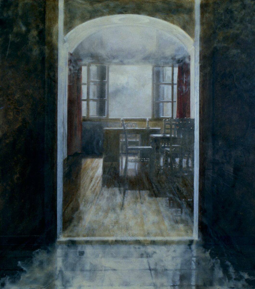 WV-Nr. 0701: Interieur I, Fahlburg Jakobszimmer - Henning von Gierke 
