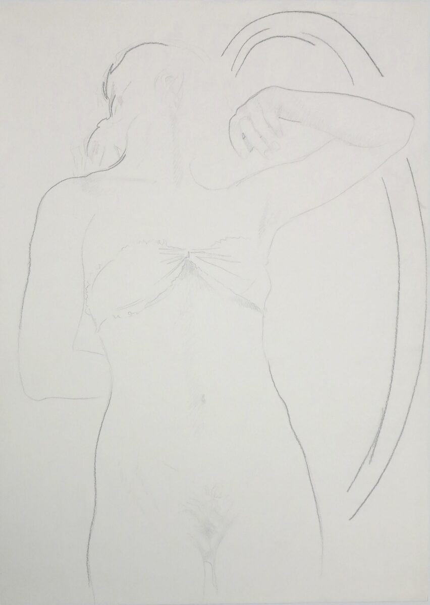 Z-0115: Ohne Titel (Ilga mit Bustier II) - Henning von Gierke 