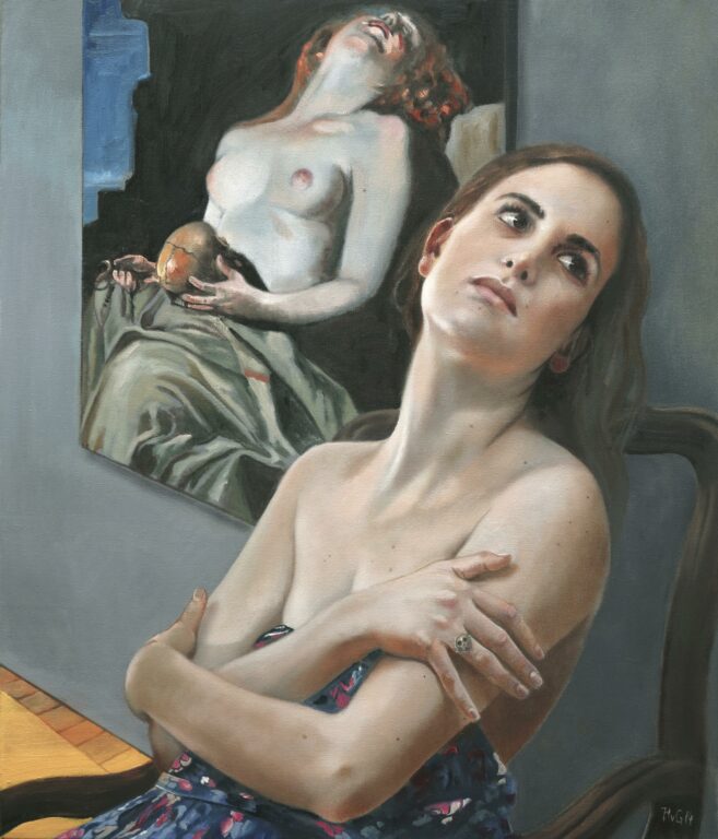 WV-Nr. 1563: In Gedenken an Artemisia Gentileschi: Magdalena desvanesida - Henning von Gierke 