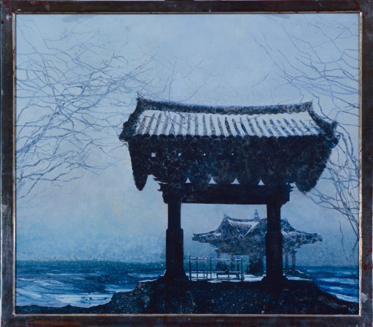 WV-Nr. 0676: Tempeleingang, Korea - Henning von Gierke 