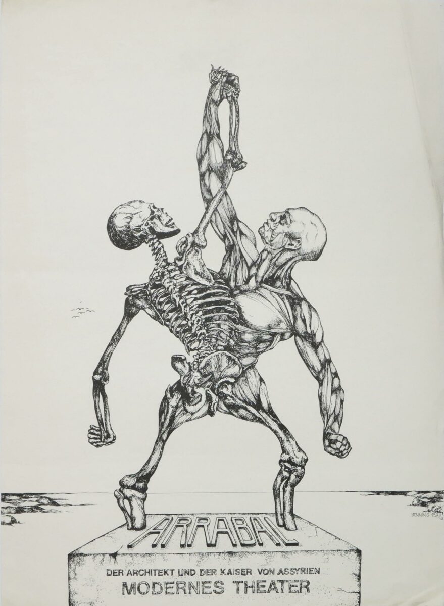 Z-0069: Plakatentwurf Arrabal - Henning von Gierke 