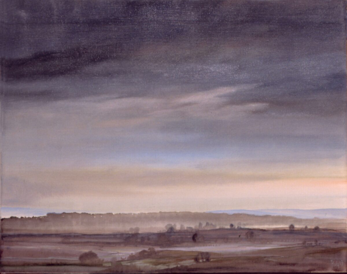 WV-Nr. 1133: Kleine Morgenlandschaft - Henning von Gierke 