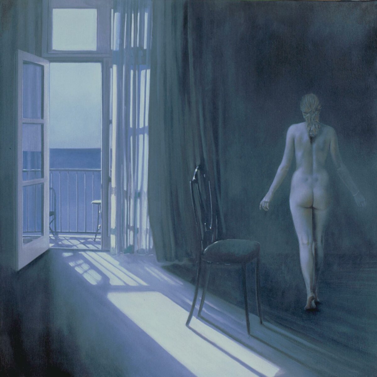 WV-Nr. 1181: Interieur mit Mondlicht - Henning von Gierke 