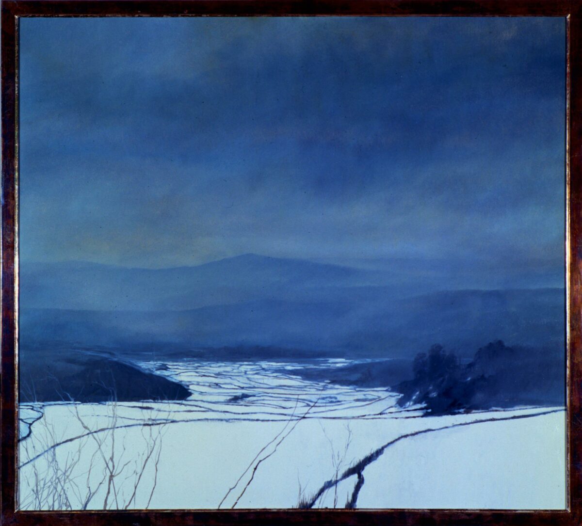 WV-Nr. 0640: Reisterassen im Schnee I - Henning von Gierke 