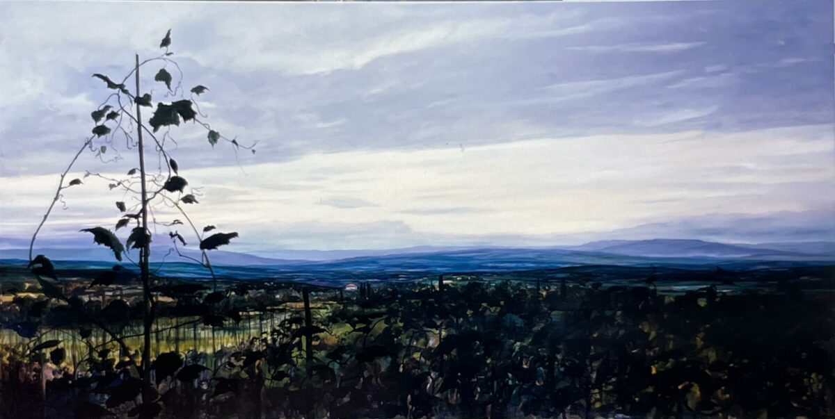 WV-Nr. 1016: Abendlandschaft II - Henning von Gierke 