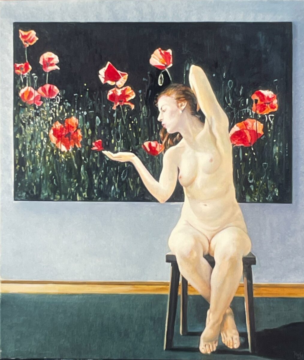WV-Nr. 1209: Fabiana und großer Mohn - Henning von Gierke 