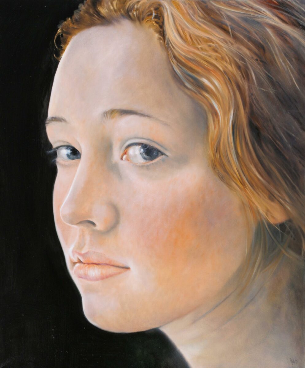 WV-Nr. 1228: Gesichtslandschaft Anna, Venus (Bilderzyklus Spiegelungen) - Henning von Gierke 