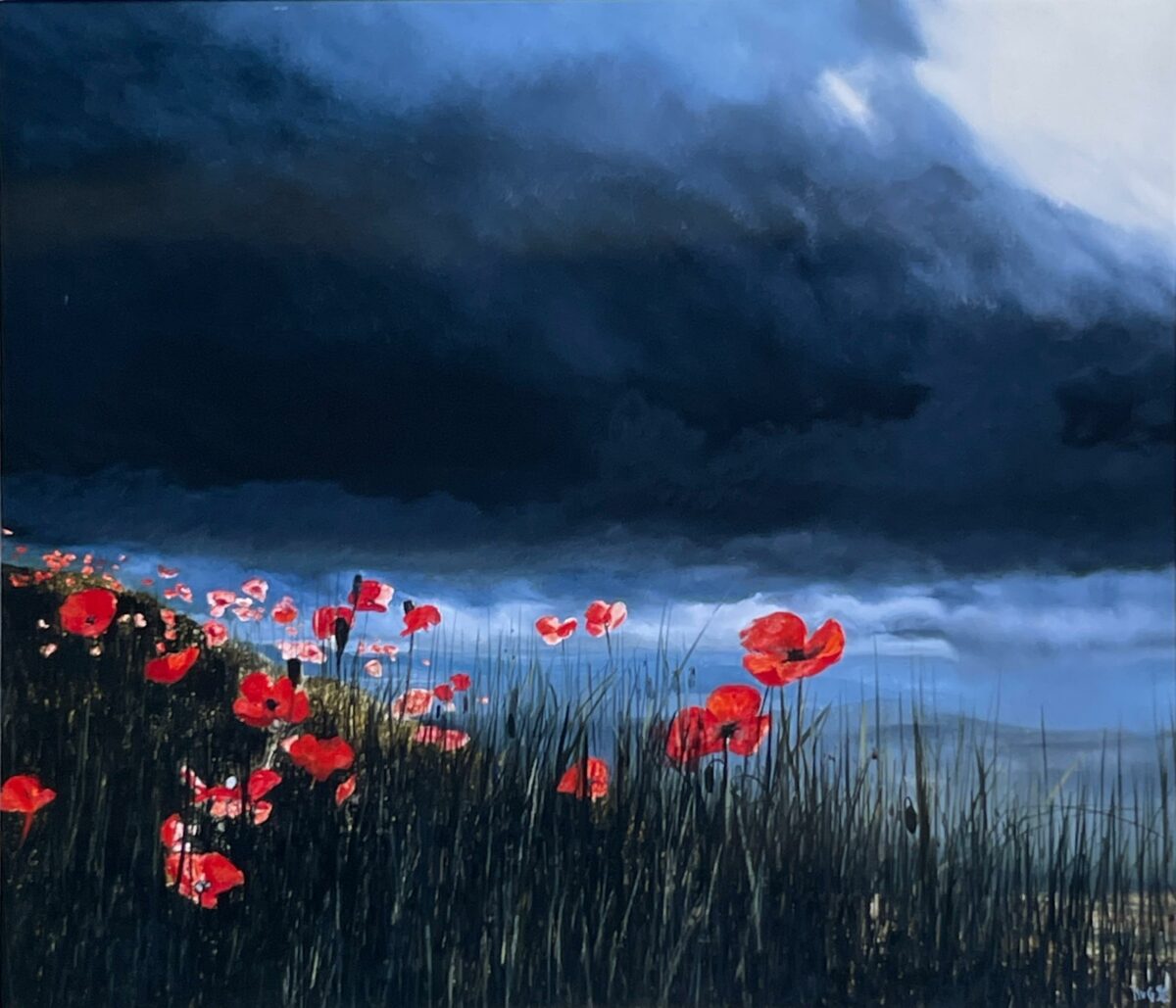 WV-Nr. 0682: Gewitter und Mohn II - Henning von Gierke 