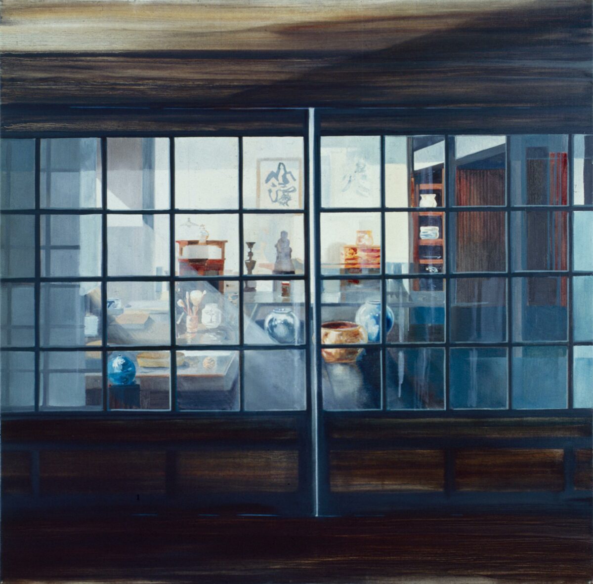 WV-Nr. 0789: Japanisches Interieur, Werkstatt in Kyoto - Henning von Gierke 