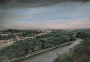 Die Isar kanalisiert, Baustellen um den Domberg - wir breiten uns immer weiter aus...