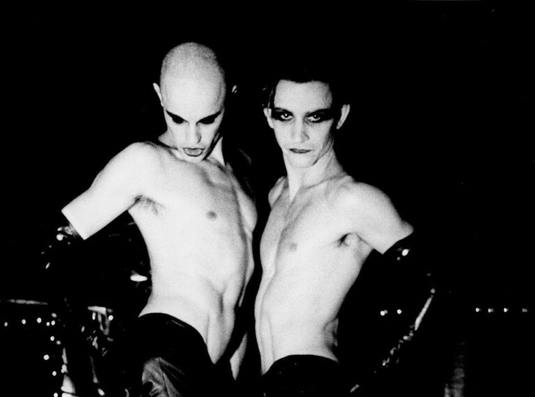 (Wolfgang Ludwig Cihlarz) Salomé Luciano Castelli, Luciano Castelli, Salomé und Luciano Castelli - Geile Tiere, Konzert Dschungel, Berlin, 24.02.1981