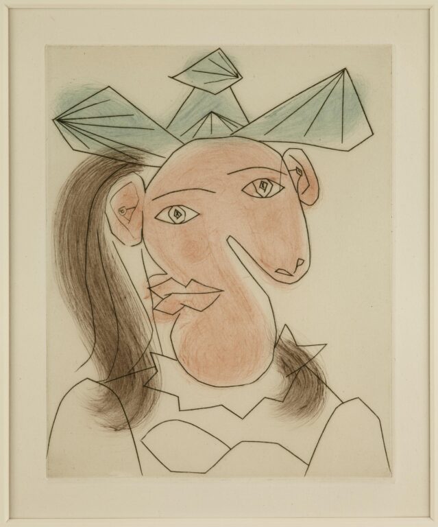 Tête de Femme No.7, Portrait de Dora Maar - Pablo Picasso 