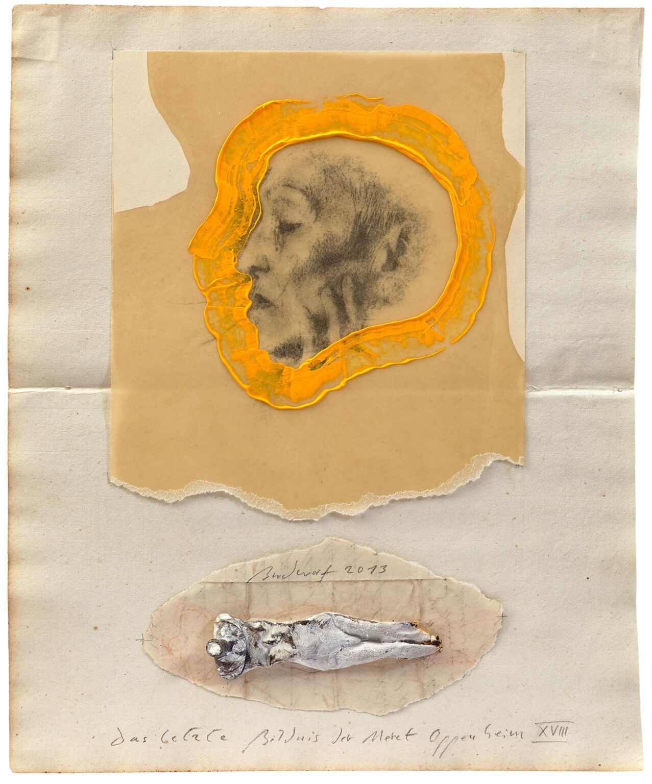 Das letze Bildnis der Meret Oppenheim XVIII (the last Portrait of Meret Oppenheim XVIII) - Jürgen Brodwolf 