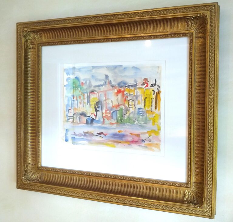 Stadtansicht, wahrscheinlich New York (Cityscape, probably New York) - Henry Valentine Miller 