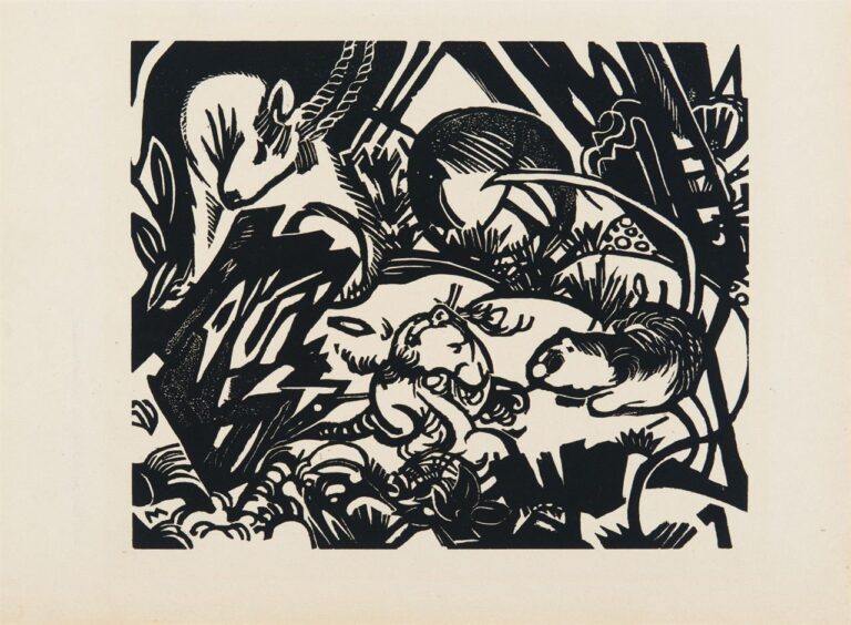 Tierlegende (Animal Legend) - Franz Marc 