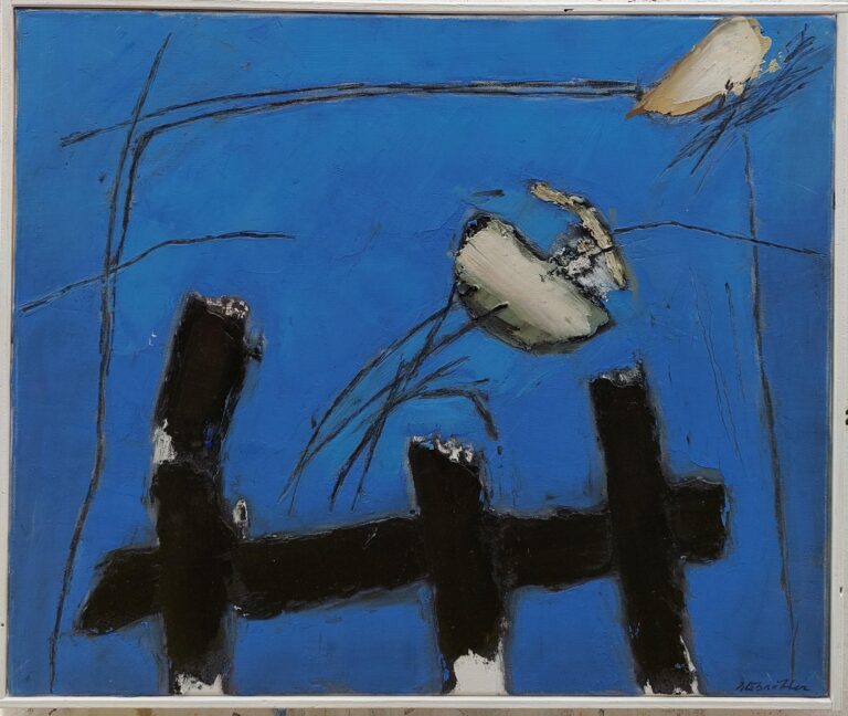 Blauer Raum - Joseph Ebnöter 