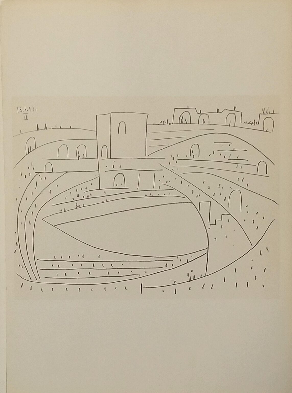 From: Toros y Toreros. Texte de Luis Miguel Dominguin et une étude de Georges Boudaille. - Pablo Picasso 