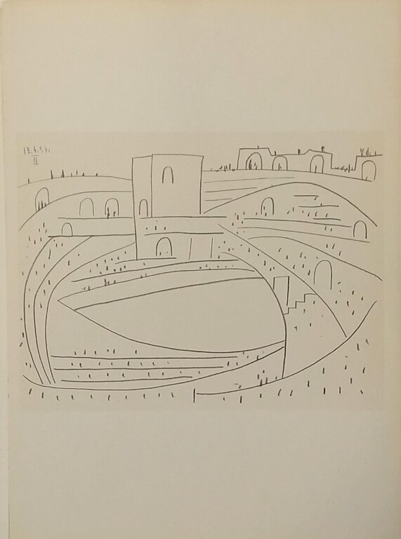 From: Toros y Toreros. Texte de Luis Miguel Dominguin et une étude de Georges Boudaille. - Pablo Picasso 