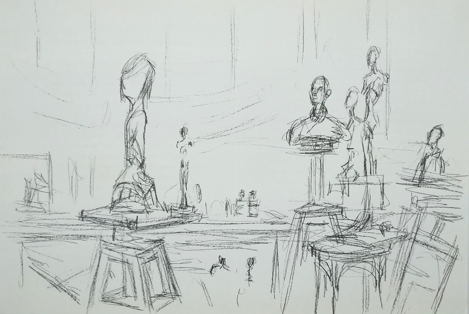 Derri&egrave;re le Miroir - Alberto Giacometti 