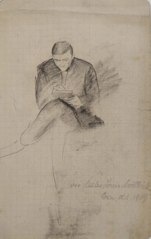 Der Maler Louis Moillet - August Macke 