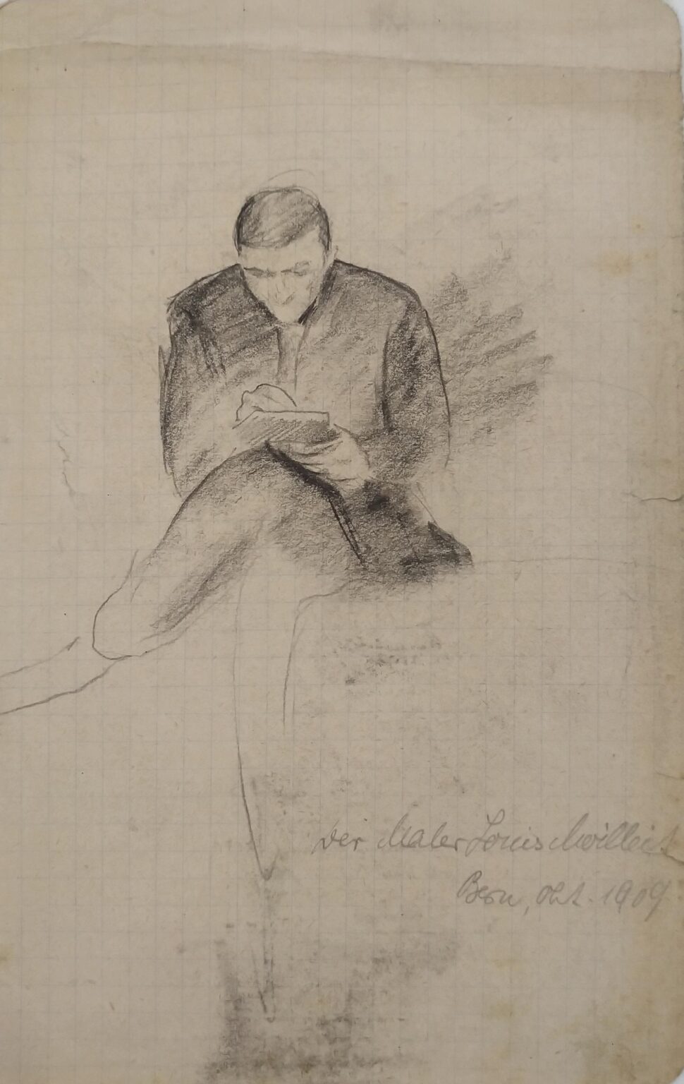 Der Maler Louis Moillet - August Macke 