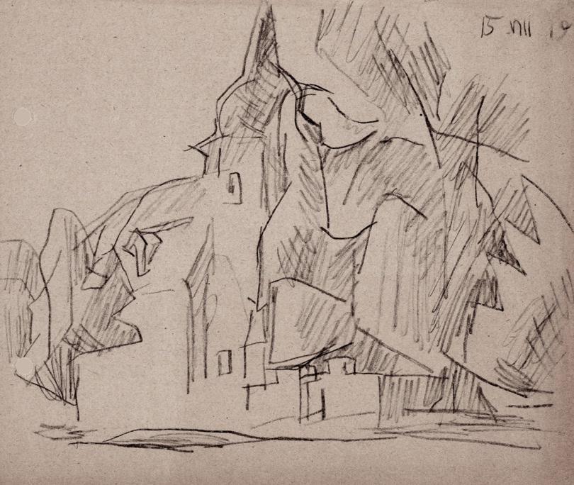 Kirche - Lyonel Feininger 