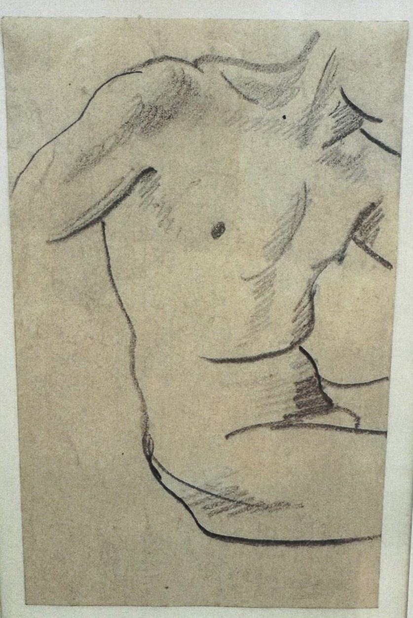 M&auml;nnlicher Akt 4 - August Macke 