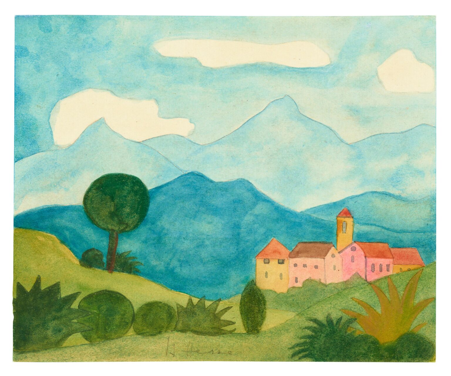 Tessiner Landschaft - Hermann Hesse 