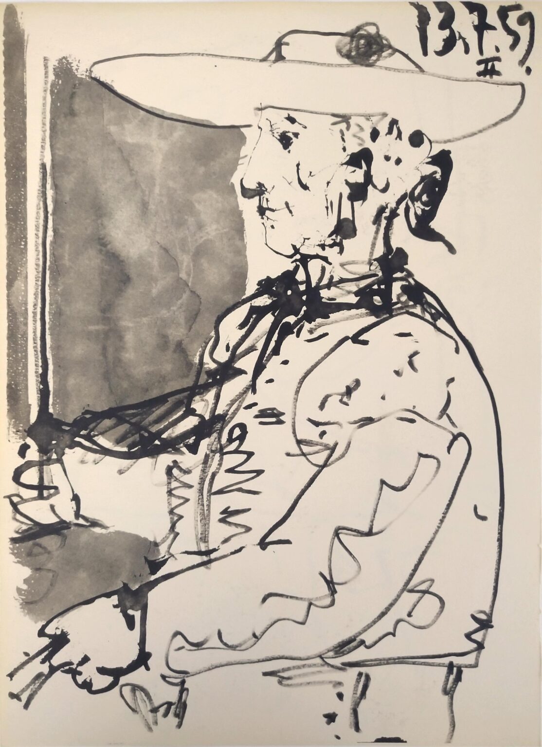 From: Toros y Toreros. Texte de Luis Miguel Dominguin et une &eacute;tude de Georges Boudaille. - Pablo Picasso 