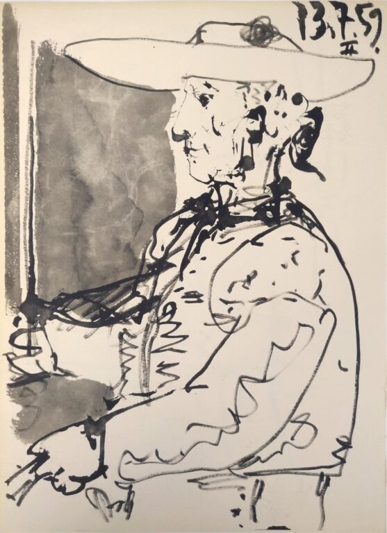 From: Toros y Toreros. Texte de Luis Miguel Dominguin et une étude de Georges Boudaille. - Pablo Picasso 