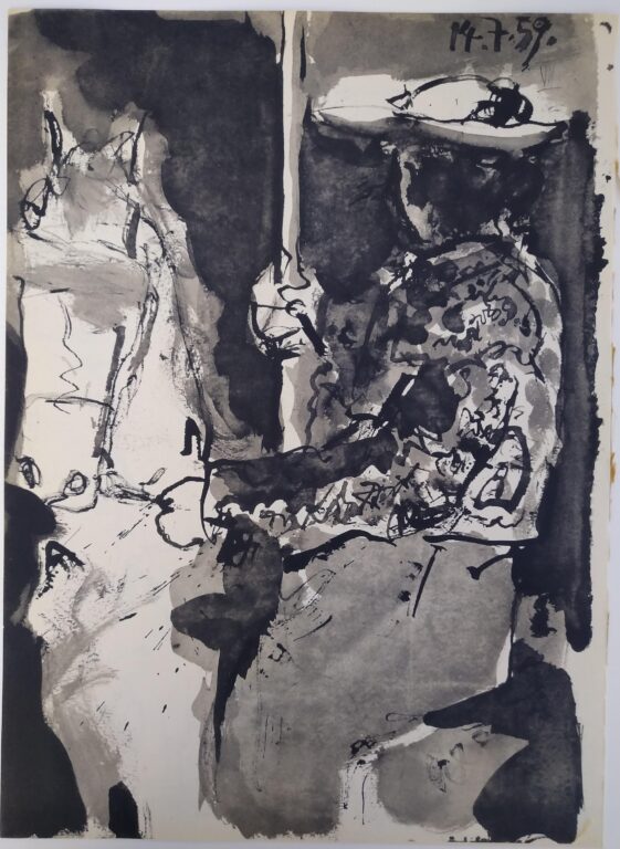 From: Toros y Toreros. Texte de Luis Miguel Dominguin et une étude de Georges Boudaille. - Pablo Picasso 