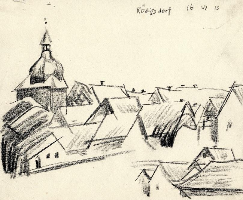 R&ouml;digsdorf - Lyonel Feininger 