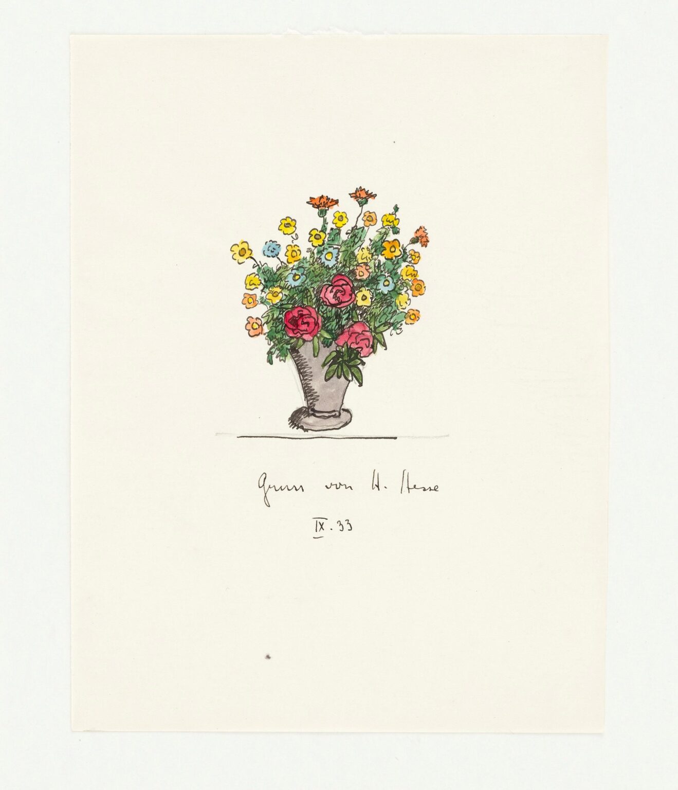 Blumenstrauss - Hermann Hesse 