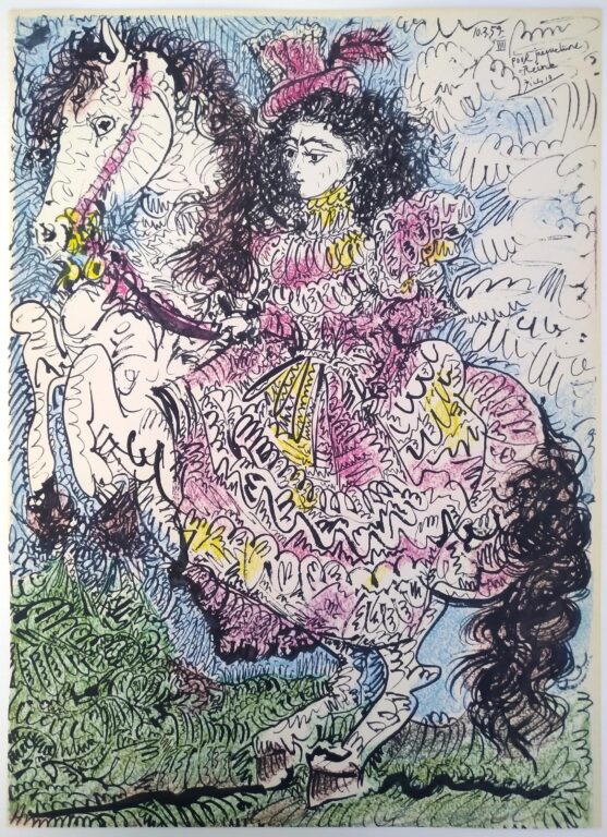 From: Toros y Toreros. Texte de Luis Miguel Dominguin et une étude de Georges Boudaille. - Pablo Picasso 