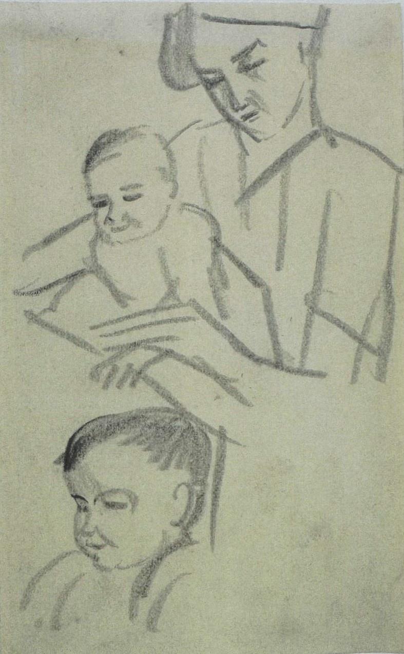 Mutter mit Kindern - August Macke 