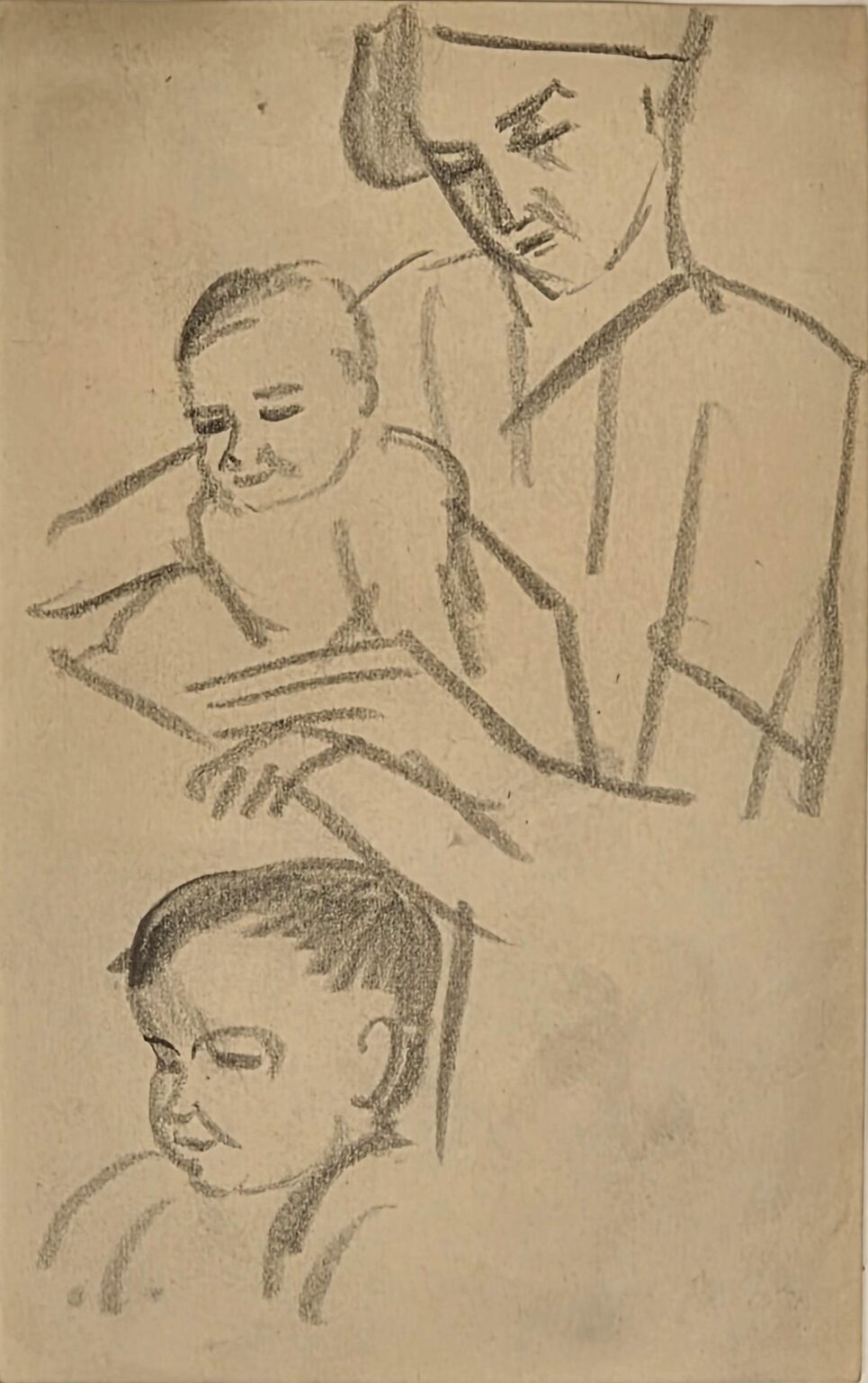 Mutter mit Kindern - August Macke 
