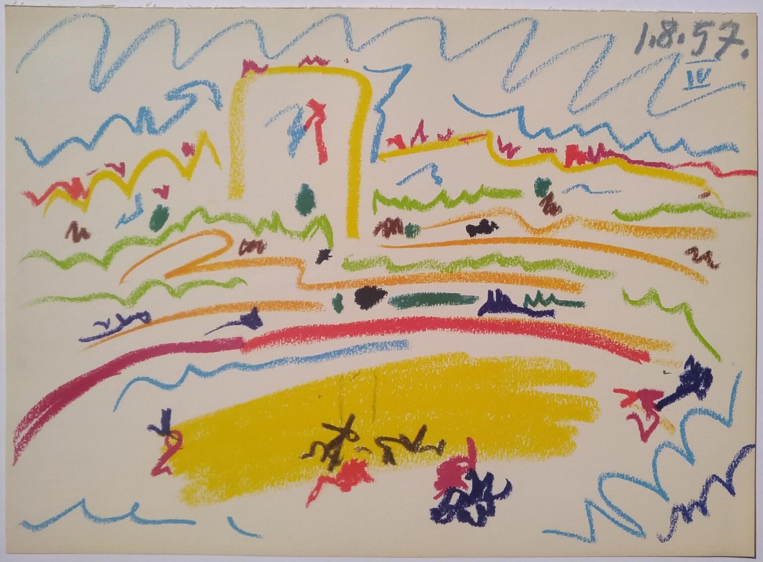 From: Toros y Toreros. Texte de Luis Miguel Dominguin et une &eacute;tude de Georges Boudaille. - Pablo Picasso 